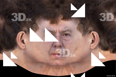 Female head texture
