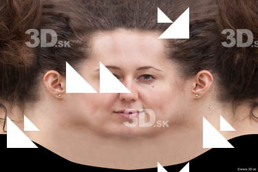Female head texture