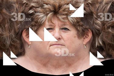 Female head texture
