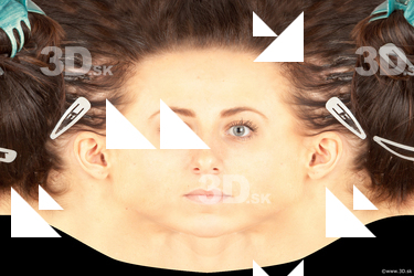 Female head texture