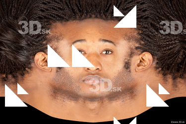 Male head texture