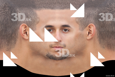 Male head texture