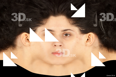 Female head texture