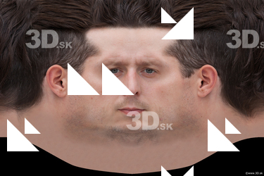 Male head texture