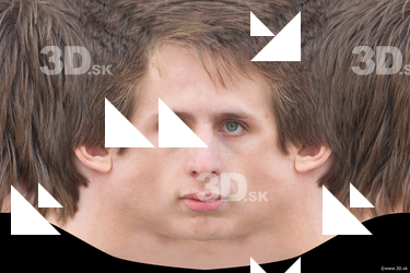 Male head texture
