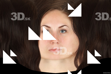 Female head texture