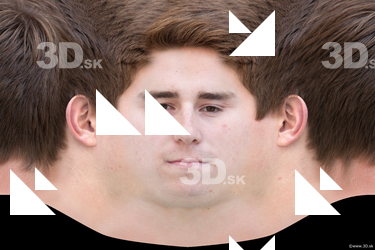 Male head texture