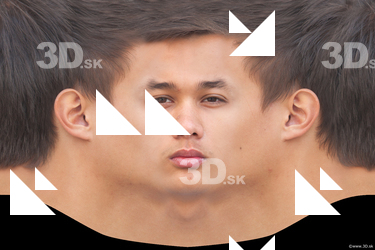 Male head texture