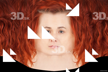 Female head texture