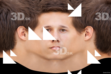 Male head texture