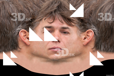 Female head texture