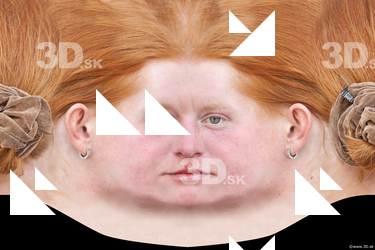 Female head texture