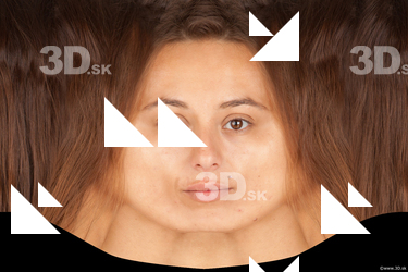 Female head texture