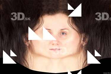 Female head texture