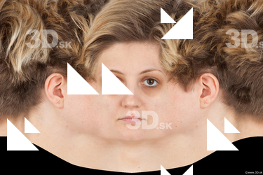 Female head texture