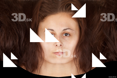 Female head texture