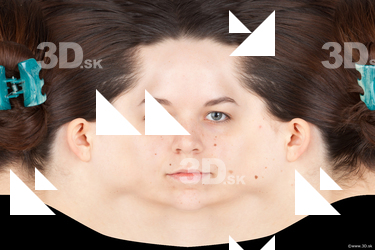 Female head texture
