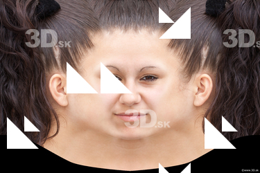 Female head texture