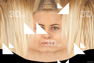 Female head texture