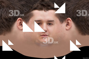 Male head texture