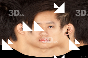 Male head texture