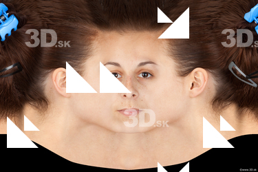 Female head texture