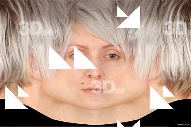 Female head texture