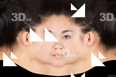 Female head texture