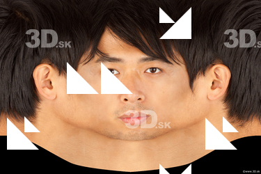 Male head texture