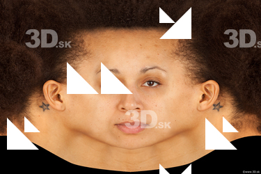 Female head texture