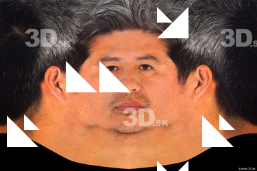 Male head texture