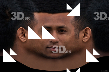 Male head texture