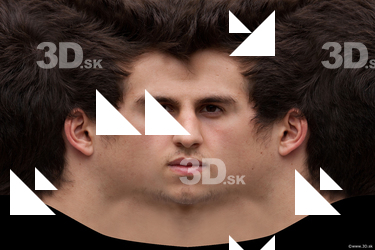 Male head texture