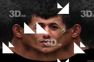 Male head texture