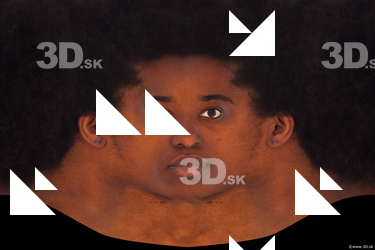 Female head texture