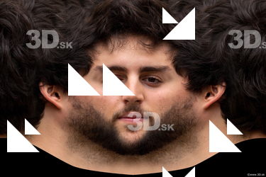 Male head texture