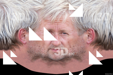 Male head texture