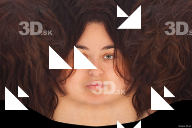 Female head texture