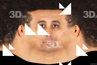 Male head texture