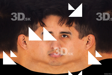 Male head texture