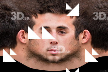 Male head texture