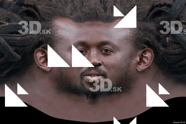 Male head texture