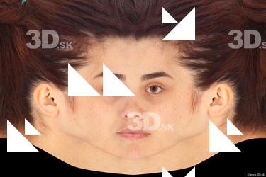 Female head texture