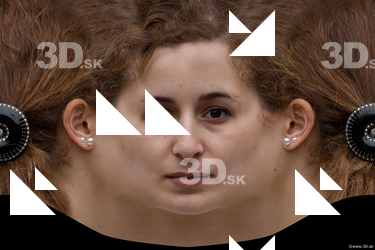 Female head texture