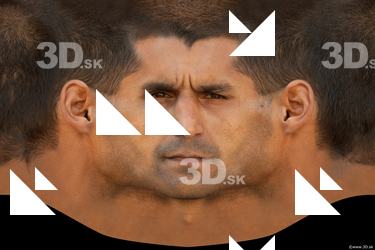 Male head texture