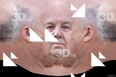 Male head texture