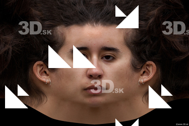 Female head texture