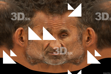 Male head texture