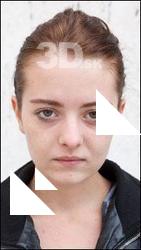 Female 3D head photo references # 76