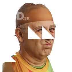 3D head scan of emotions and phonemes - Ilja